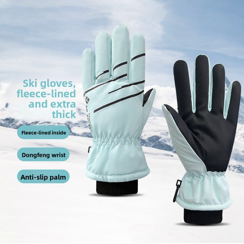 Snow Glove Insulated - Dames Winter Ski Handschoenen Touchscreen Waterdicht