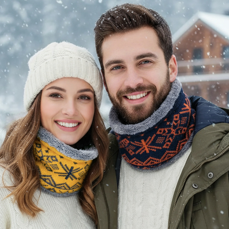1-6 stuks winter gebreide nekw - Neck Gaiter Fleece recensie en prijs