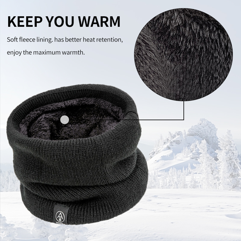 Winterhalswarmer Dubbellaags D - Neck Gaiter Fleece recensie en prijs