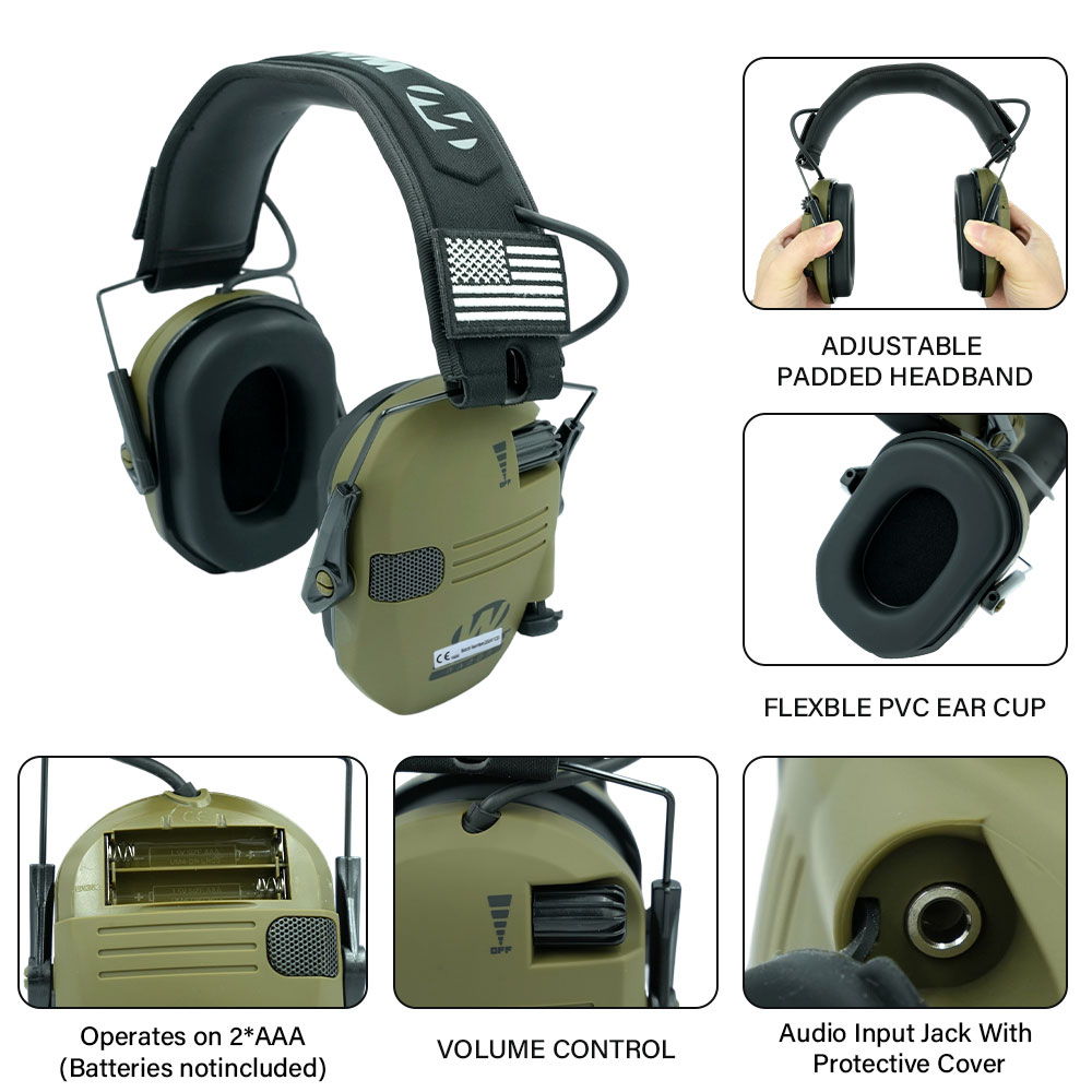 Beschermende oorkappen, ultrad - Earmuffs Foldable recensie en prijs